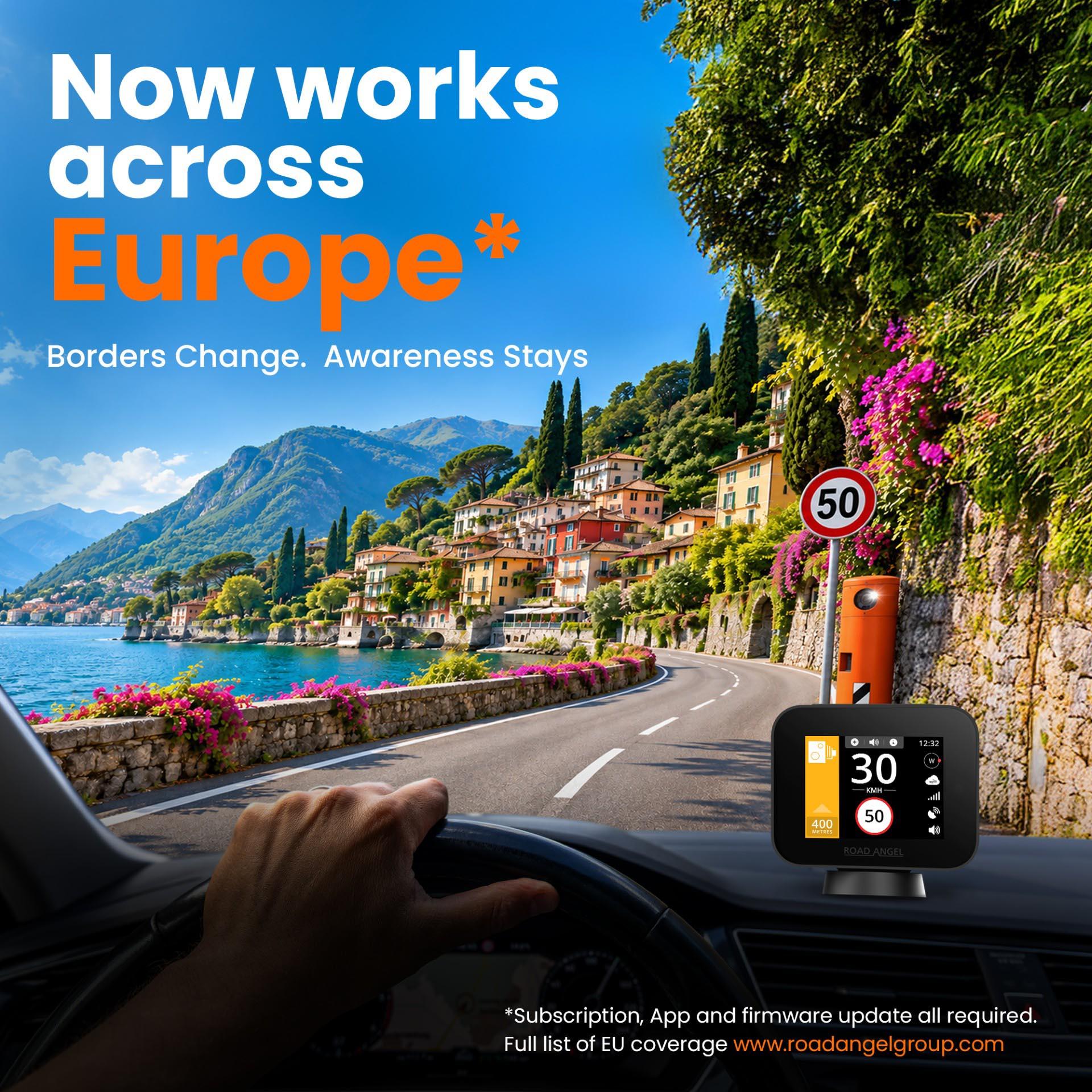 Road Angel Pure Sync - Smart Road Safety