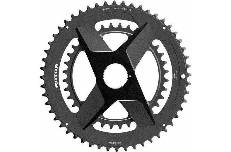 Rotor 2x Direct Mount Round Chainring Universal Tooth, 50/34T Rotor 2x Direct Mount Round Chainring Universal Tooth, 50/34T