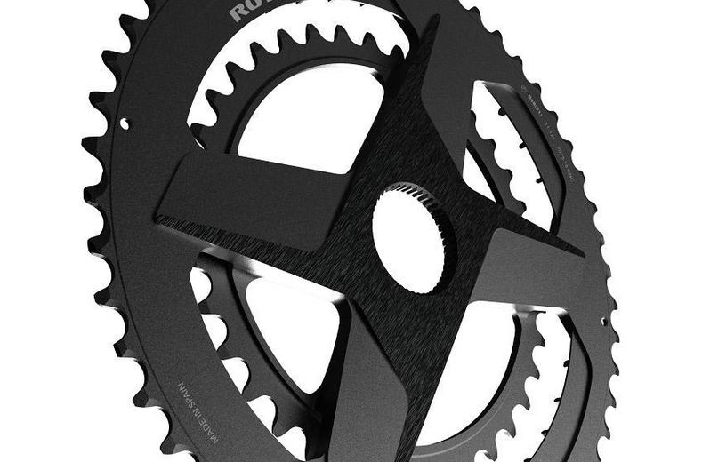 Rotor 2x Direct Mount Round Chainring Universal Tooth, 50/34T Rotor 2x Direct Mount Round Chainring Universal Tooth, 50/34T