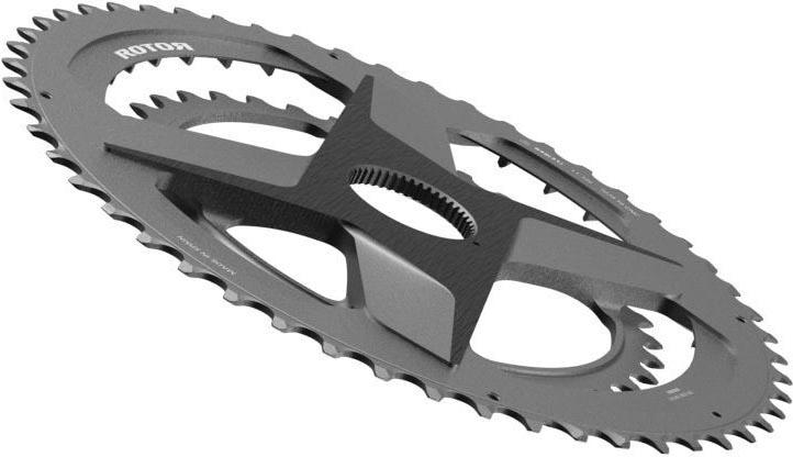 Rotor 2x Direct Mount Round Chainring Universal Tooth, 50/34T