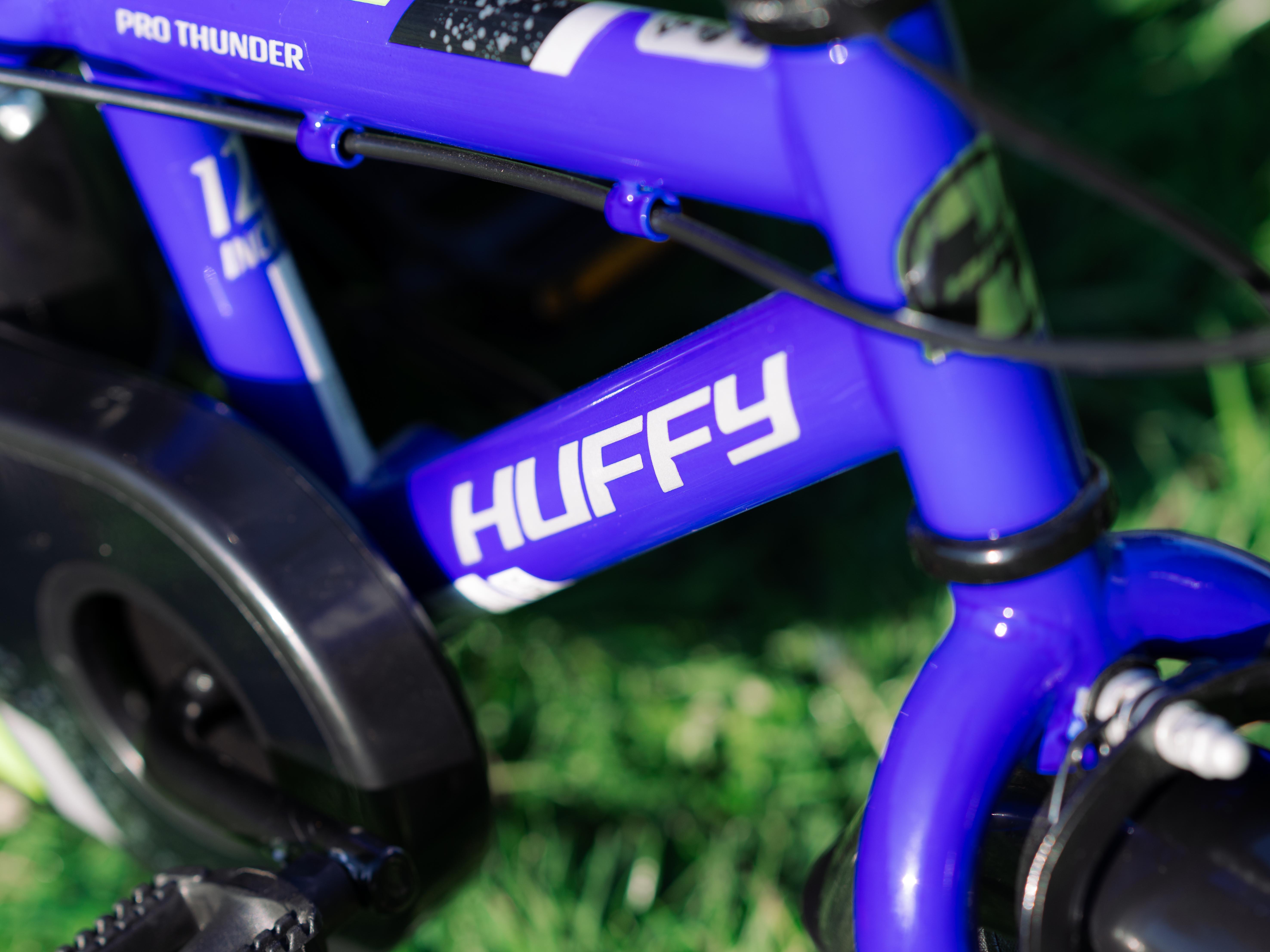 Huffy Pro Thunder Bike, Blue - 12" Wheel