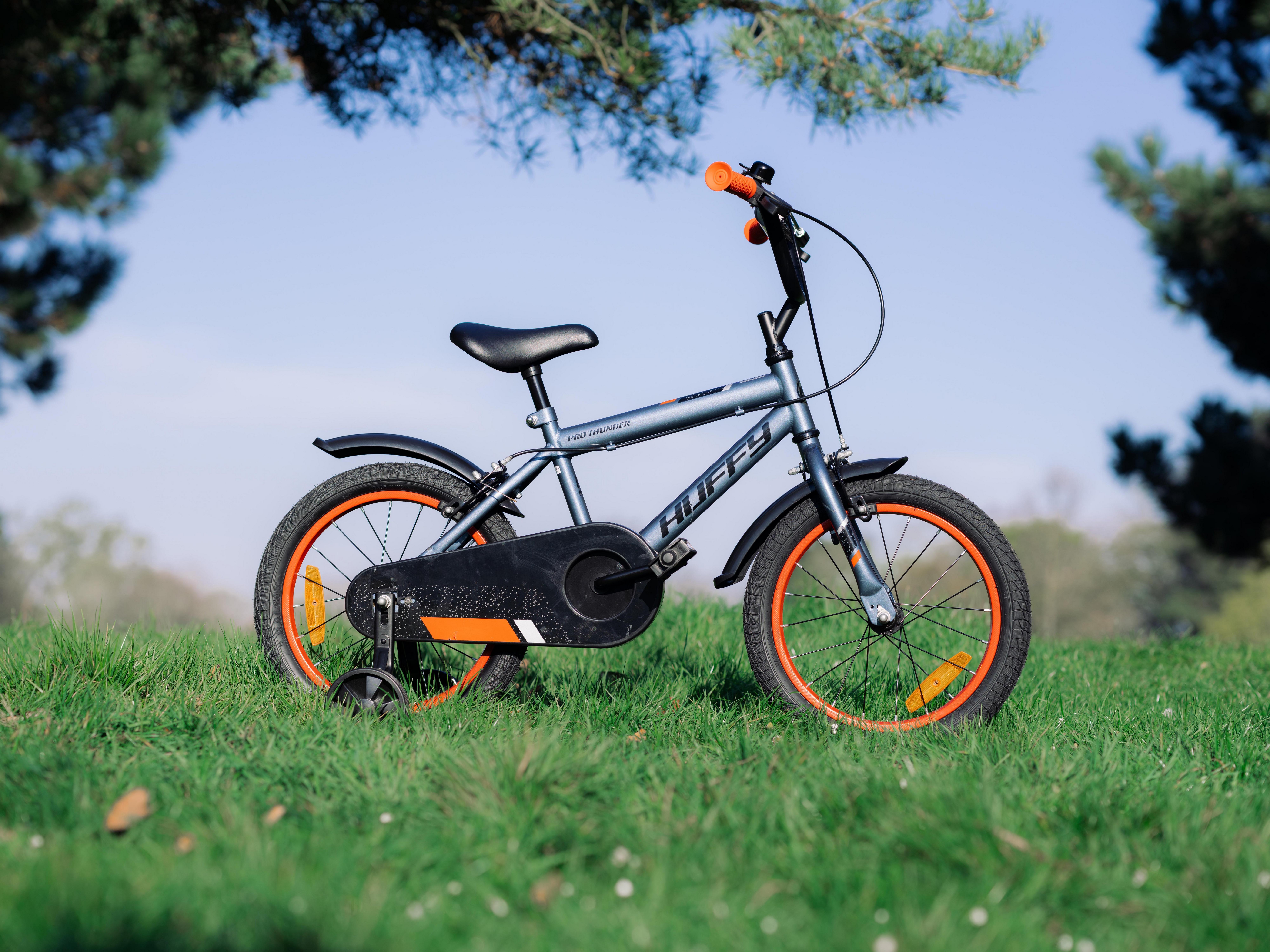 Huffy Pro Thunder Bike, Grey - 16" Wheel