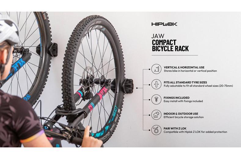 Hiplok JAW Wall Mounted Bike Rack Hiplok JAW Wall Mounted Bike Rack