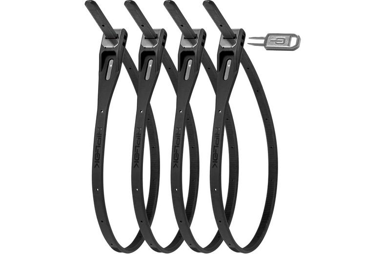 Hiplok Z-LOK Armoured Tie Black 4 pack Hiplok Z-LOK Armoured Tie Black 4 pack