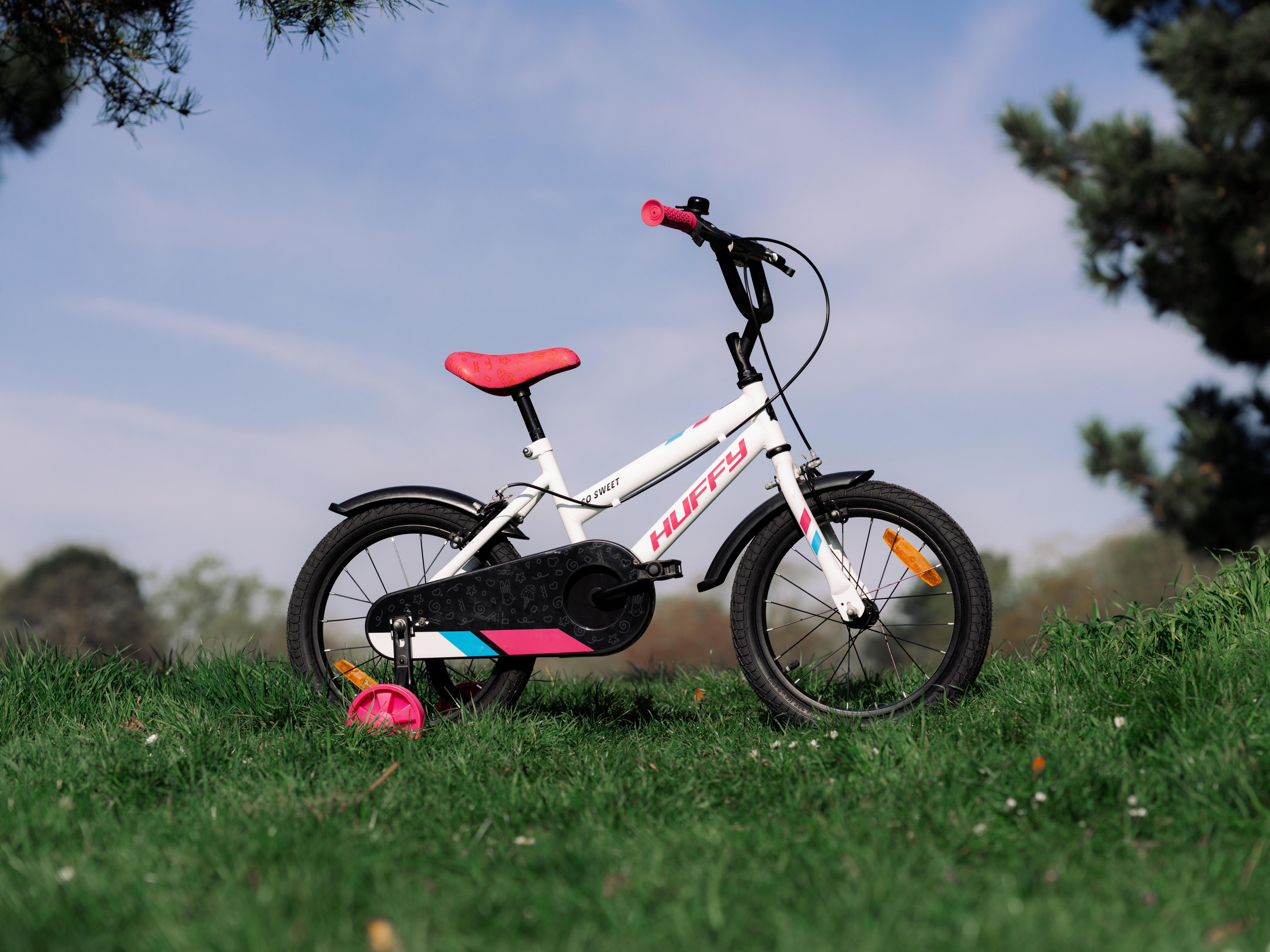 Huffy So Sweet Bike, Gloss White - 16" Wheel