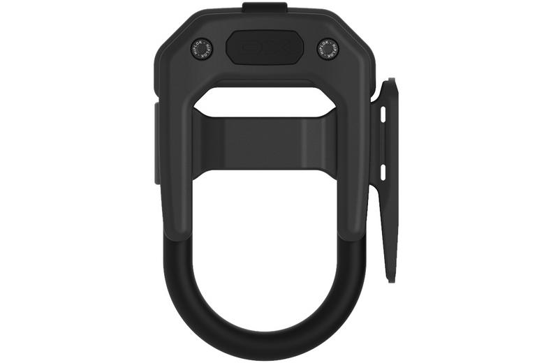 Hiplok DX D Lock Frame Clip All Black Hiplok DX D Lock Frame Clip All Black