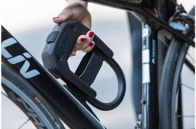 Hiplok DX D Lock Frame Clip All Black Hiplok DX D Lock Frame Clip All Black