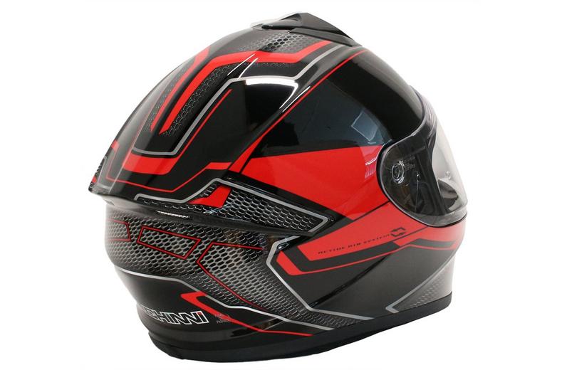 Duchinni Black/Red Helmet D977 Duchinni Black/Red Helmet D977