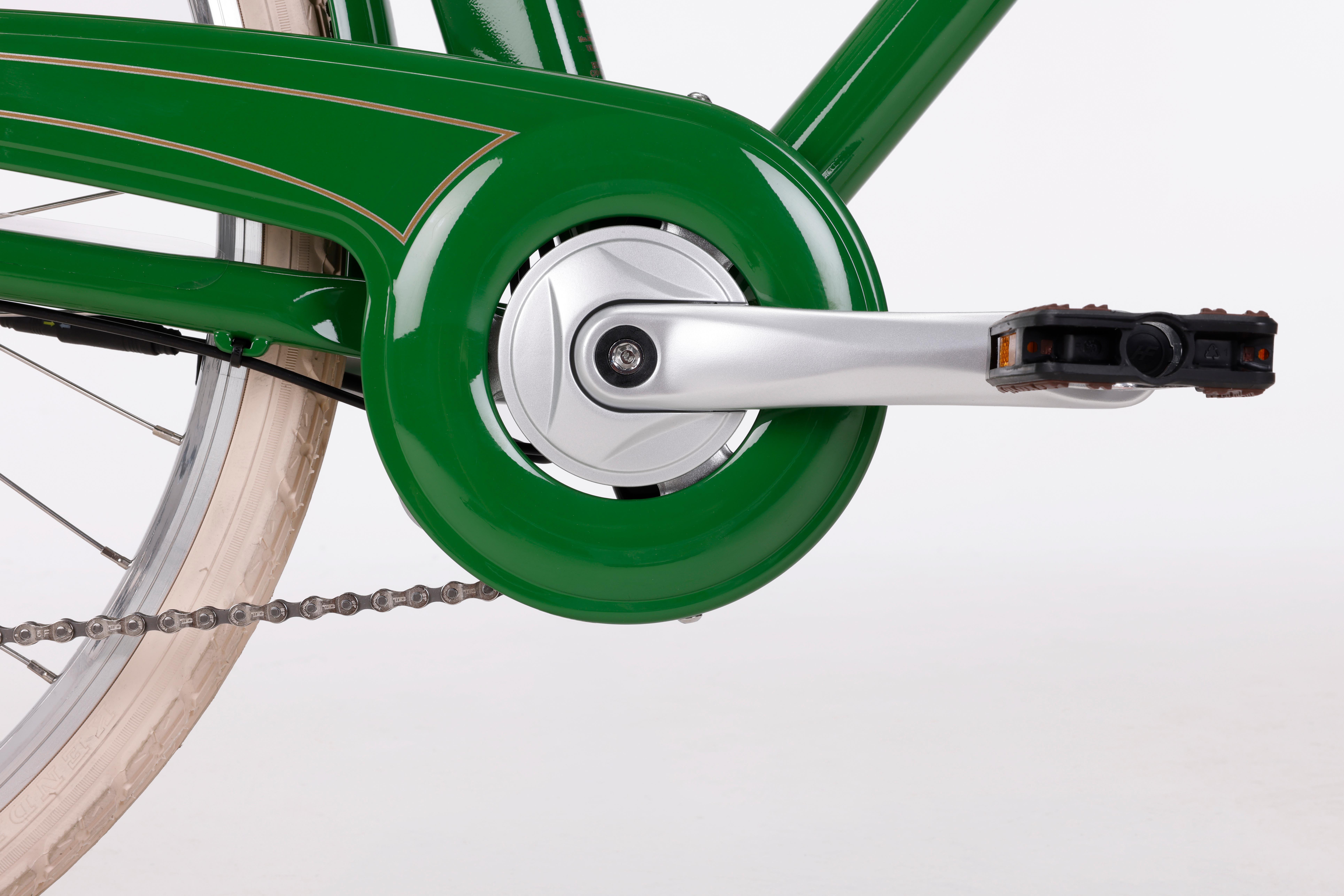 Pendleton Somerby Electric Hybrid Bike - Forest Green - S, M Frames