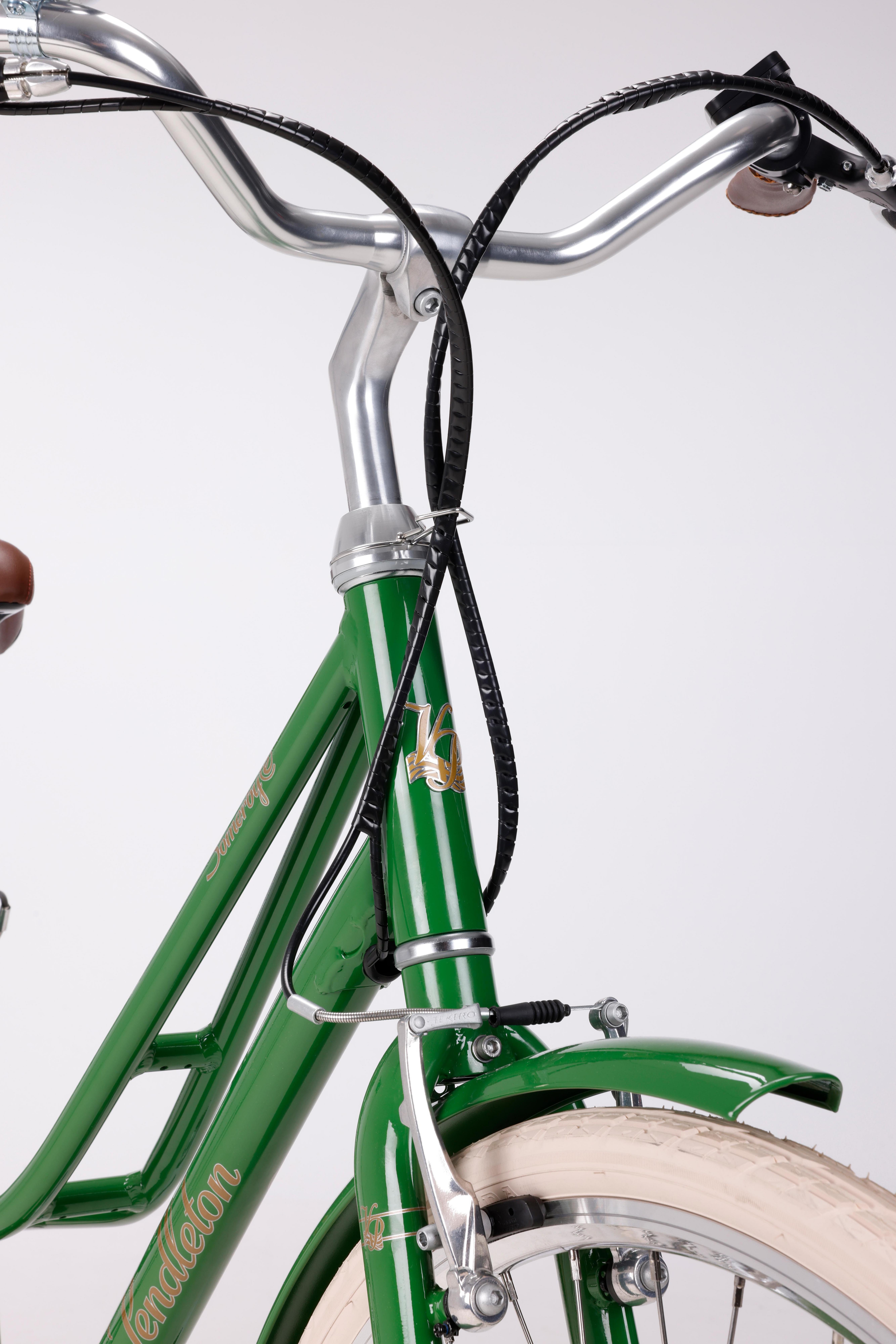 Pendleton Somerby Electric Hybrid Bike - Forest Green - S, M Frames