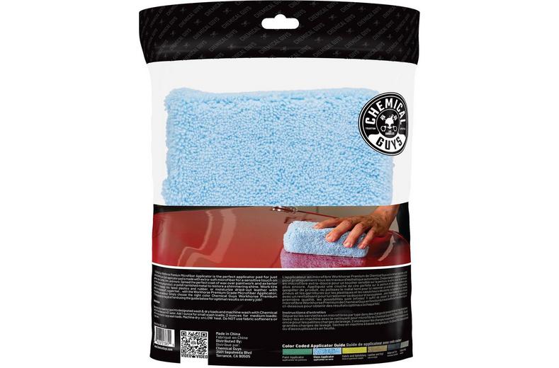 Premium Grade Microfiber Applicators, Blue 5" x 3" x 2.25" (2 Pack) Premium Grade Microfiber Applicators, Blue 5" x 3" x 2.25" (2 Pack)