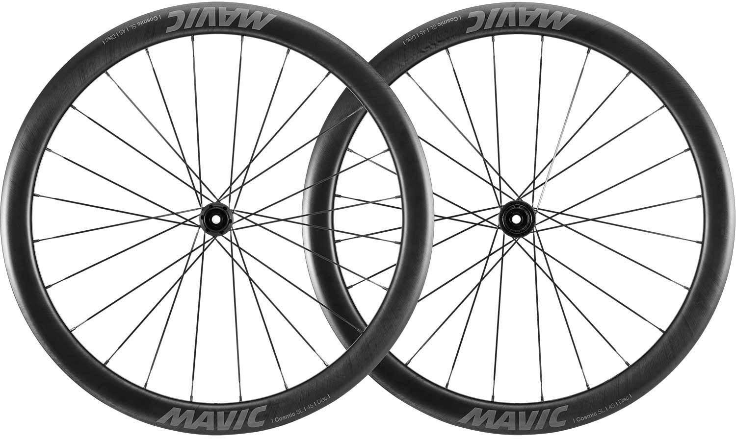 Mavic Cosmic SL 45 Disc Brake Wheelset, Shimano HG