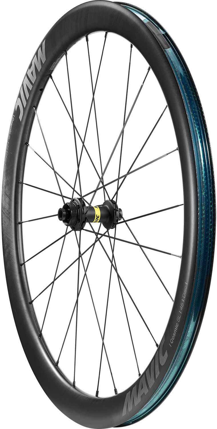 Halfords Mavic Cosmic SL 45 Disc Brake Front Wheel | Pricematch, Extra 8% off for BC Members, Free Bike Health Check, Cycle2Work Scheme & 0% APR Finance.
