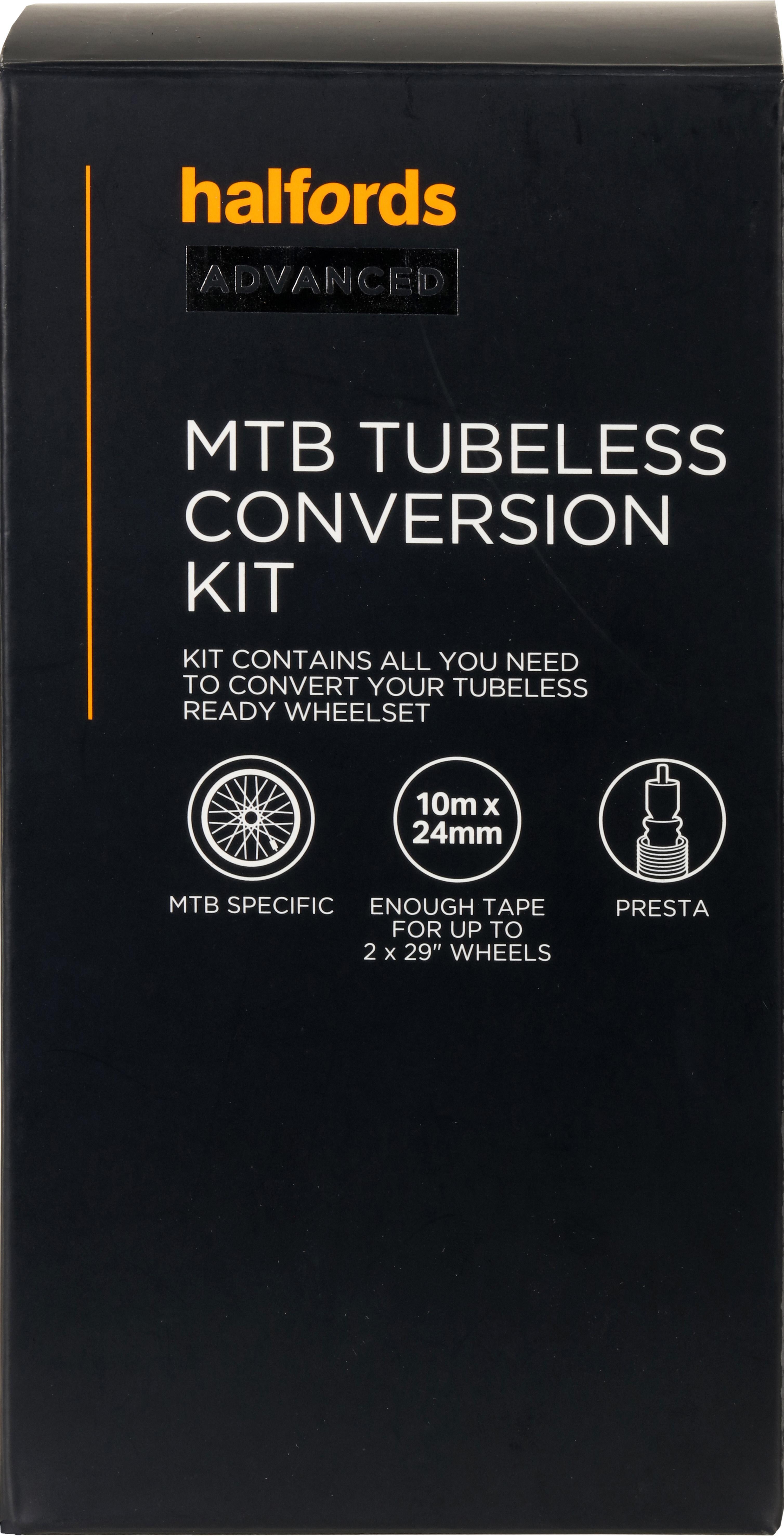 Halfords Tubeless Conversion Kit