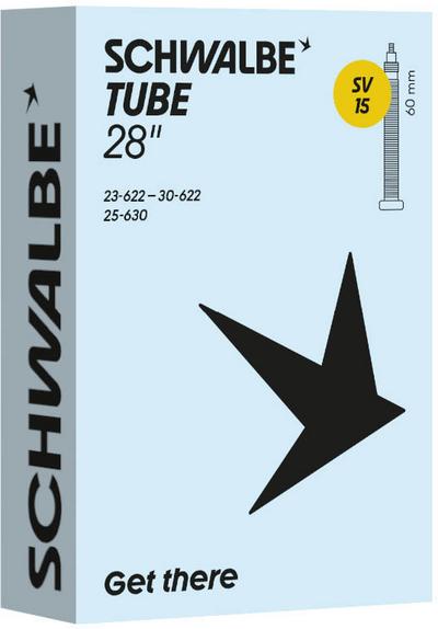 Schwalbe SV15 700x23-30c Inner Tube 60mm Presta Valve