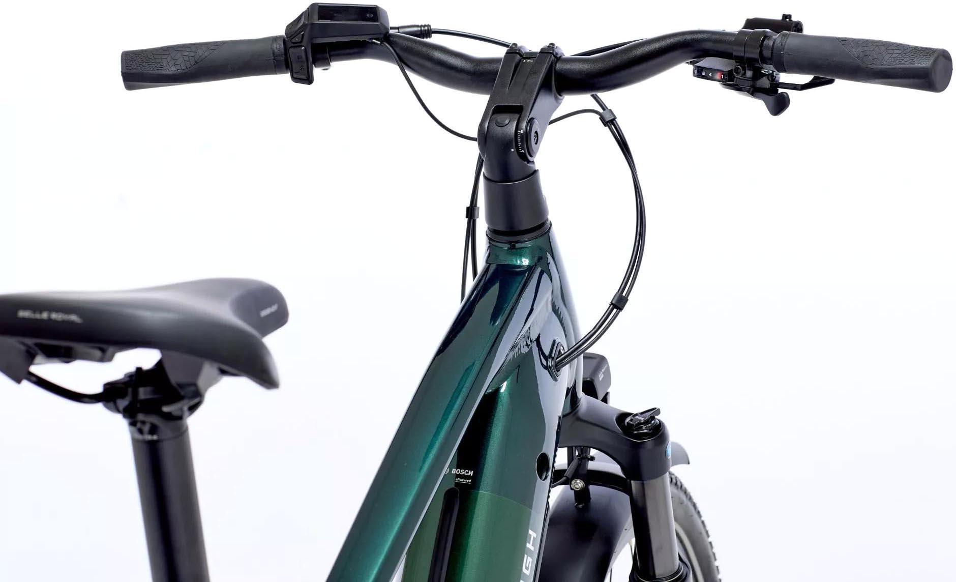 Raleigh Novus Plus Crossbar Electric Hybrid Bike - S, M, L, XL Frames