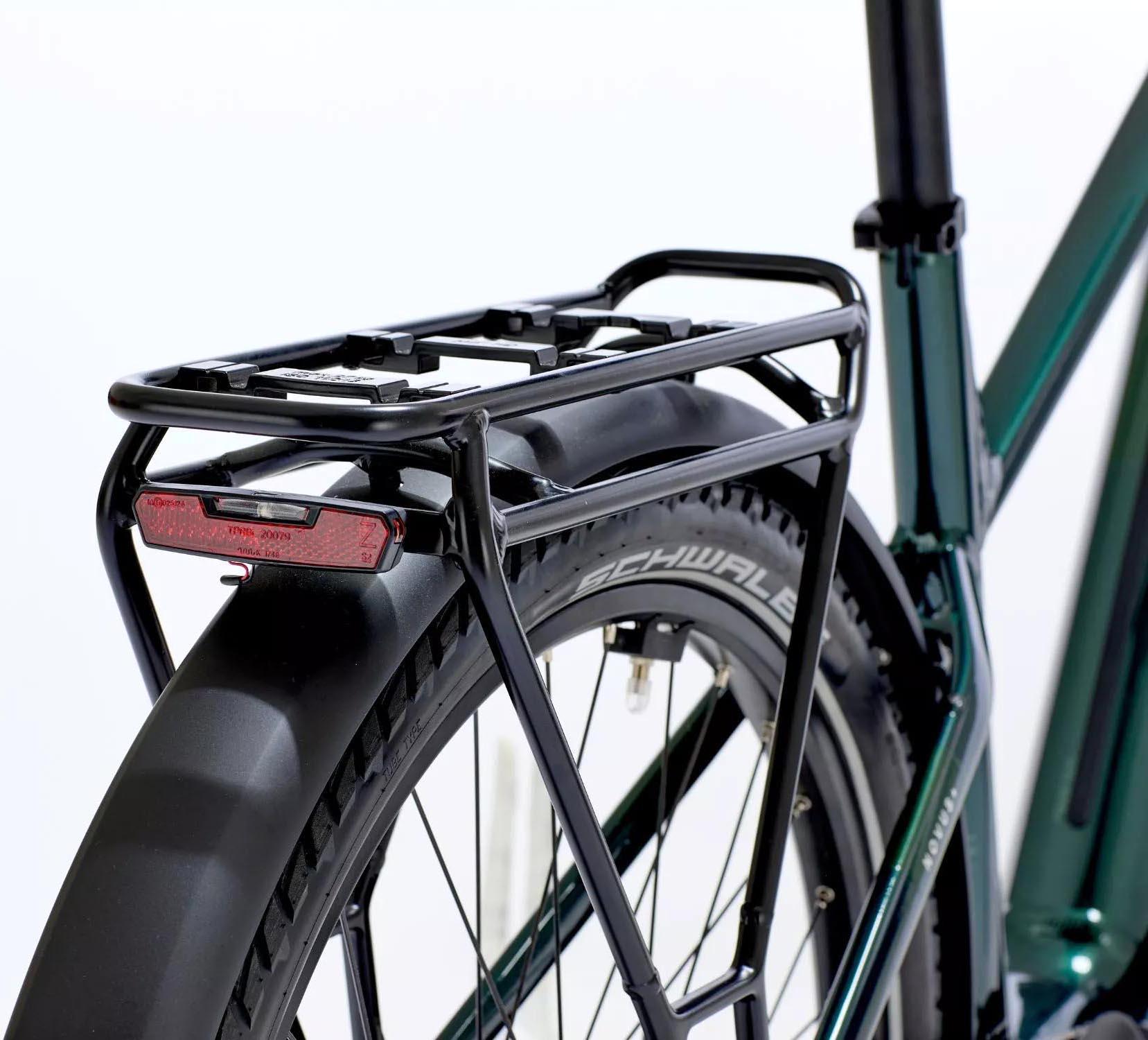 Raleigh Novus Plus Crossbar Electric Hybrid Bike - S, M, L, XL Frames