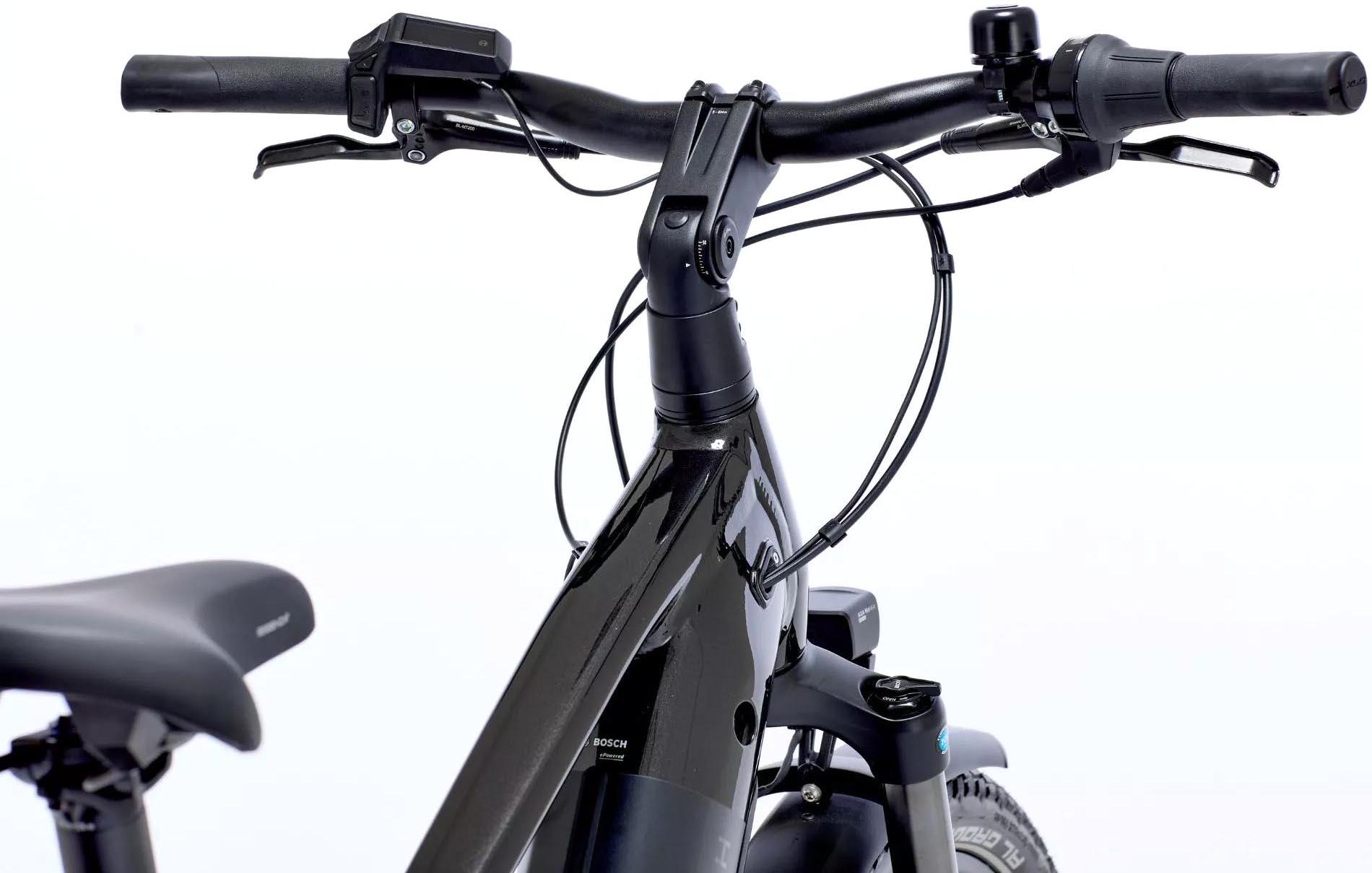 Raleigh Novus Hub Crossbar Electric Hybrid Bike - S, M, L, XL Frames