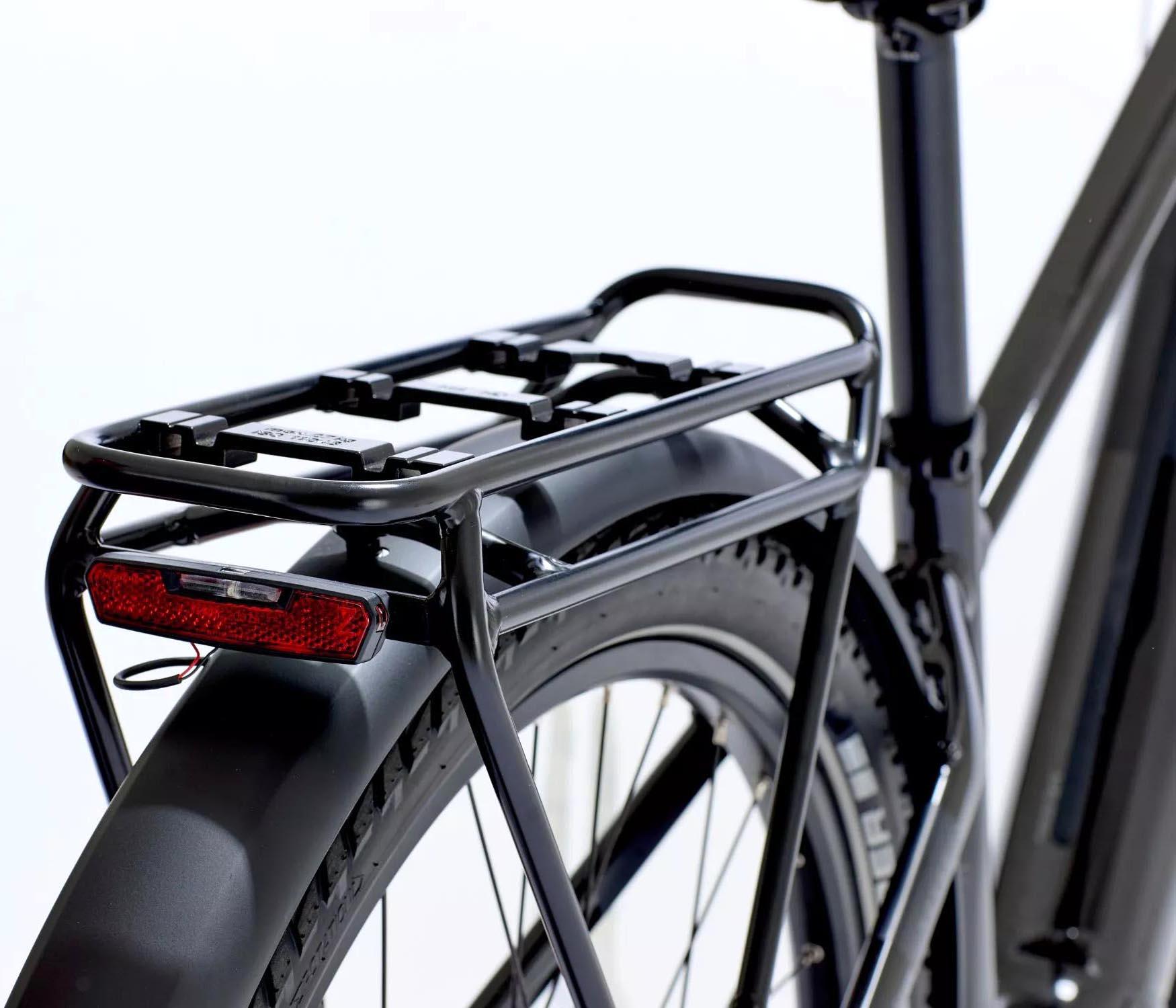 Raleigh Novus Hub Crossbar Electric Hybrid Bike - S, M, L, XL Frames
