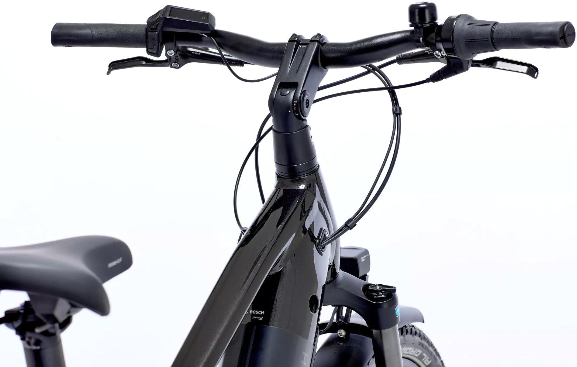 Raleigh Novus Crossbar Electric Hybrid Bike - S, M, L, XL Frames