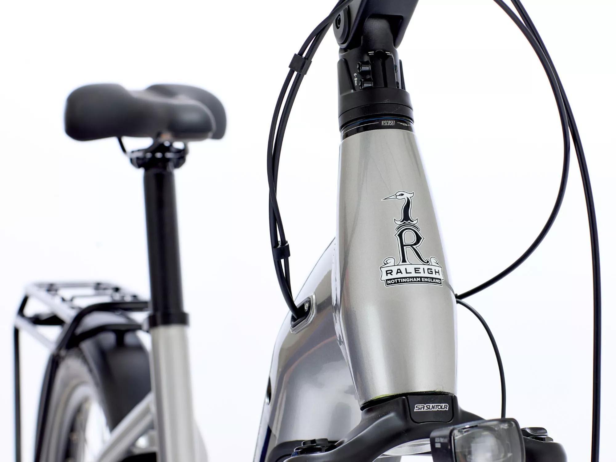 Raleigh Novus Low-Step Electric Hybrid Bike - S, M, L Frames