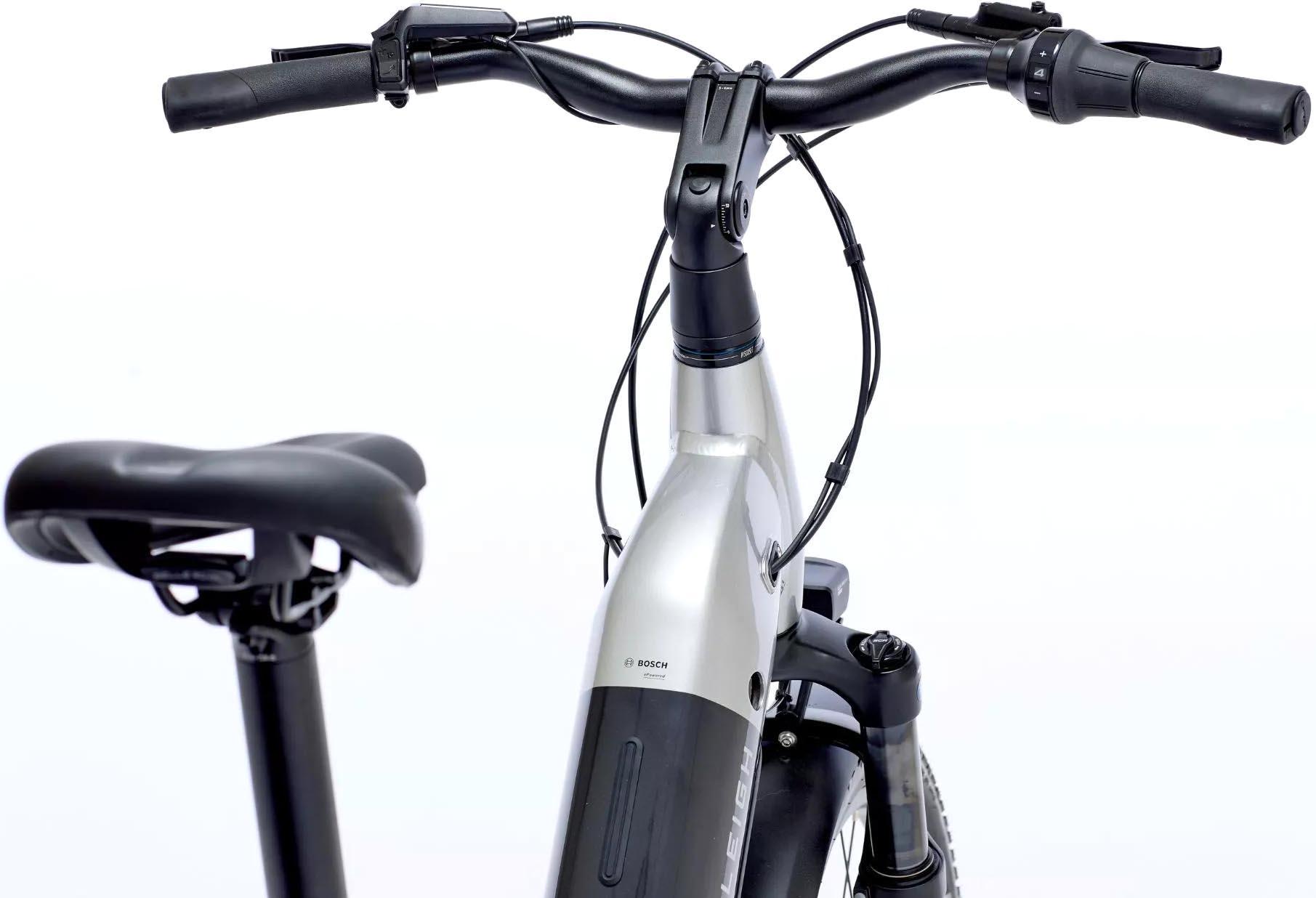 Raleigh Novus Low-Step Electric Hybrid Bike - S, M, L Frames