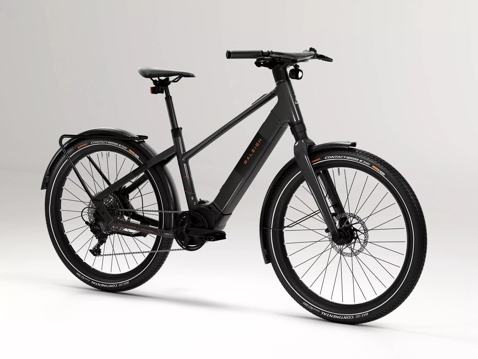 Raleigh Hockley Crossbar Electric Hybrid Bike - S, M, L Frames