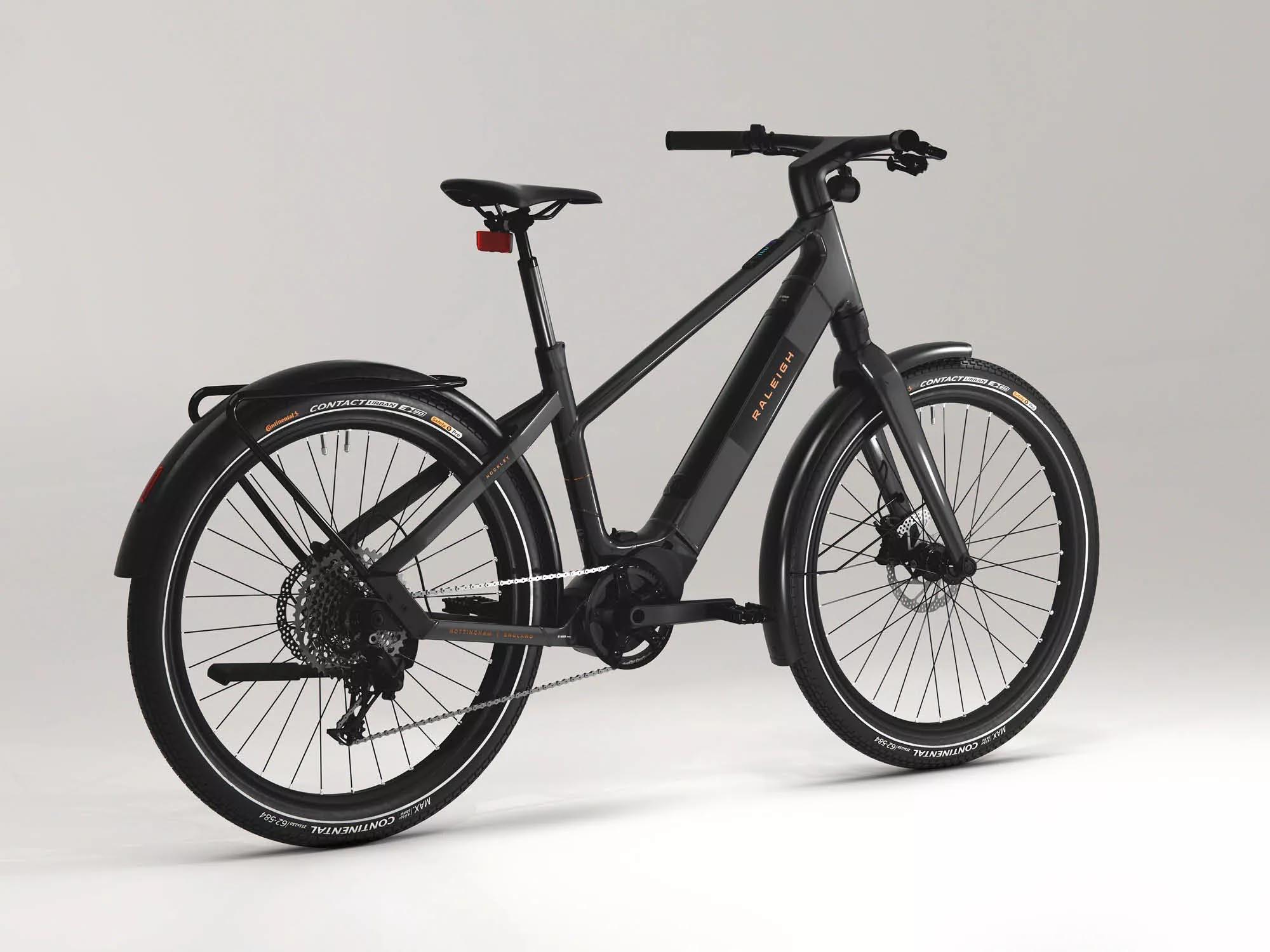 Raleigh Hockley Crossbar Electric Hybrid Bike - S, M, L Frames