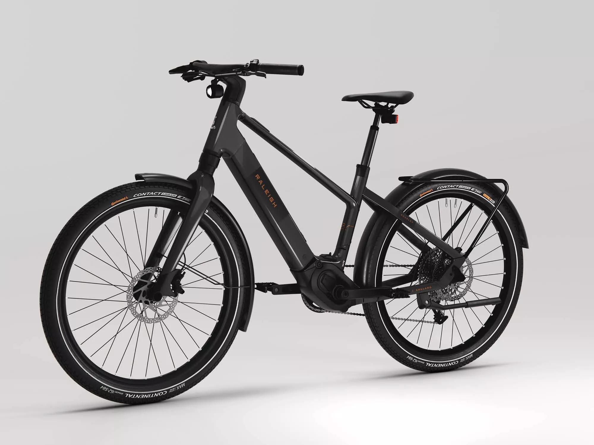 Raleigh Hockley Crossbar Electric Hybrid Bike - S, M, L Frames