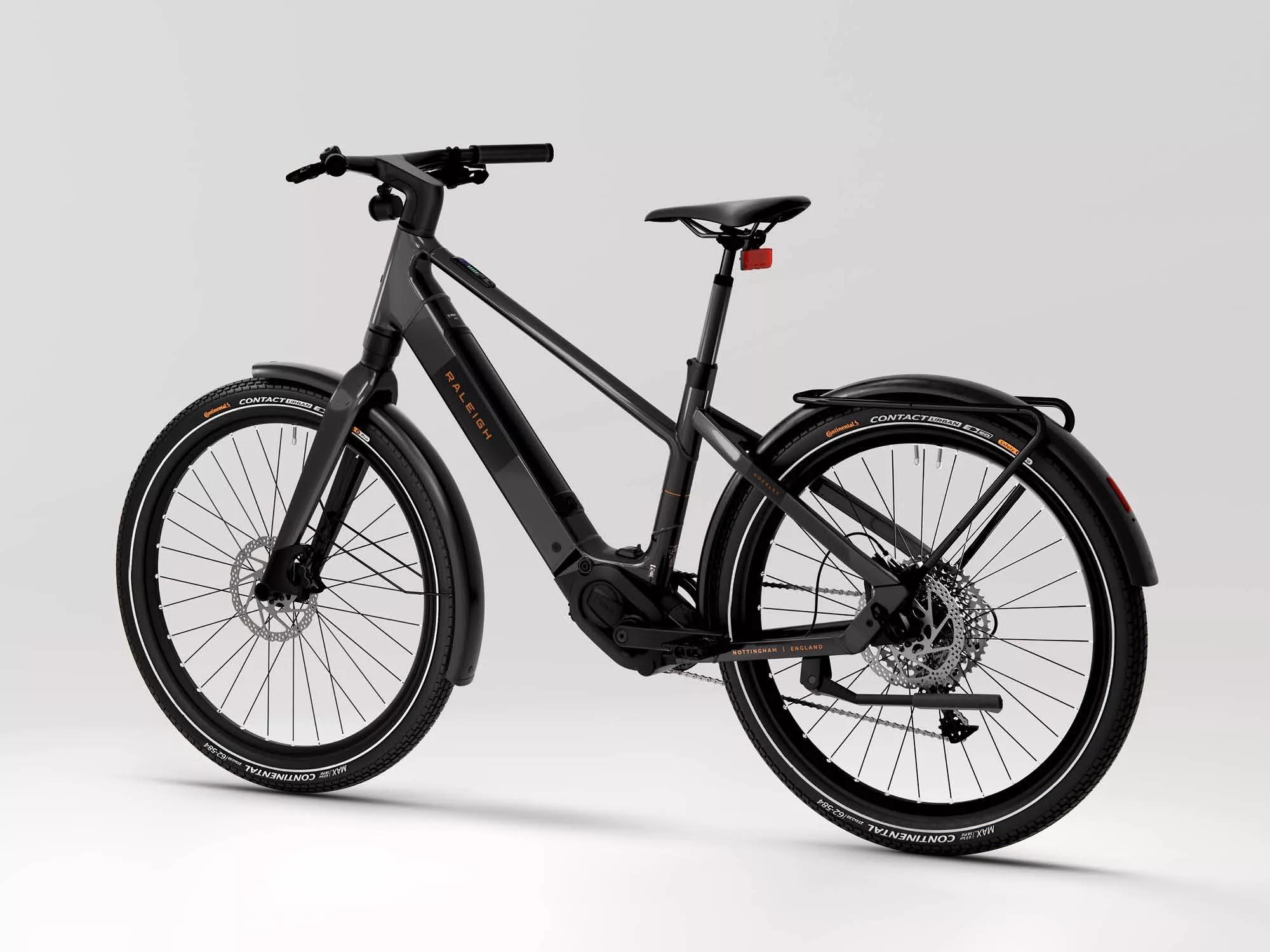 Raleigh Hockley Crossbar Electric Hybrid Bike - S, M, L Frames