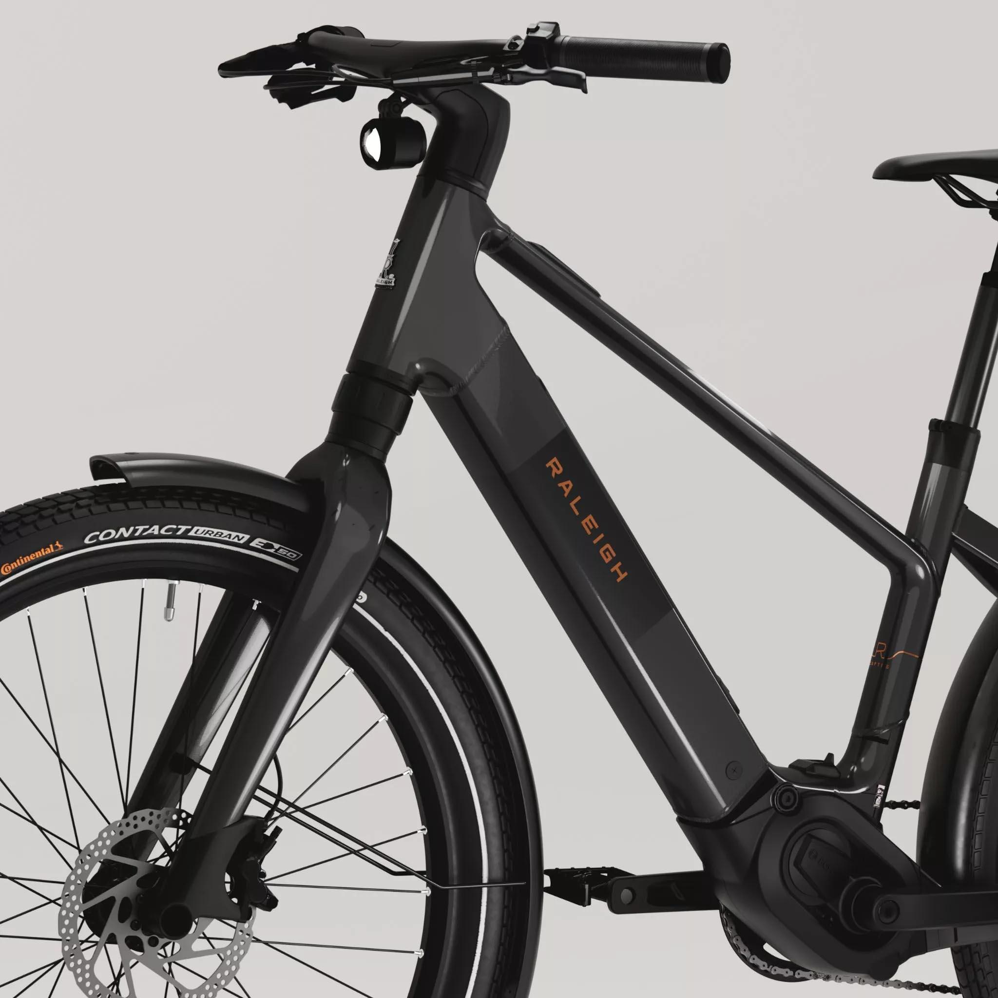 Raleigh Hockley Mid-Step Electric Hybrid Bike - M Frame