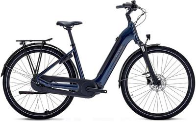 Raleigh Motus Hub Night Blue White Electric Hybrid Bike - XS, S, M, L Frames Raleigh Motus Hub Night Blue White Electric Hybrid Bike - XS, S, M, L Frames