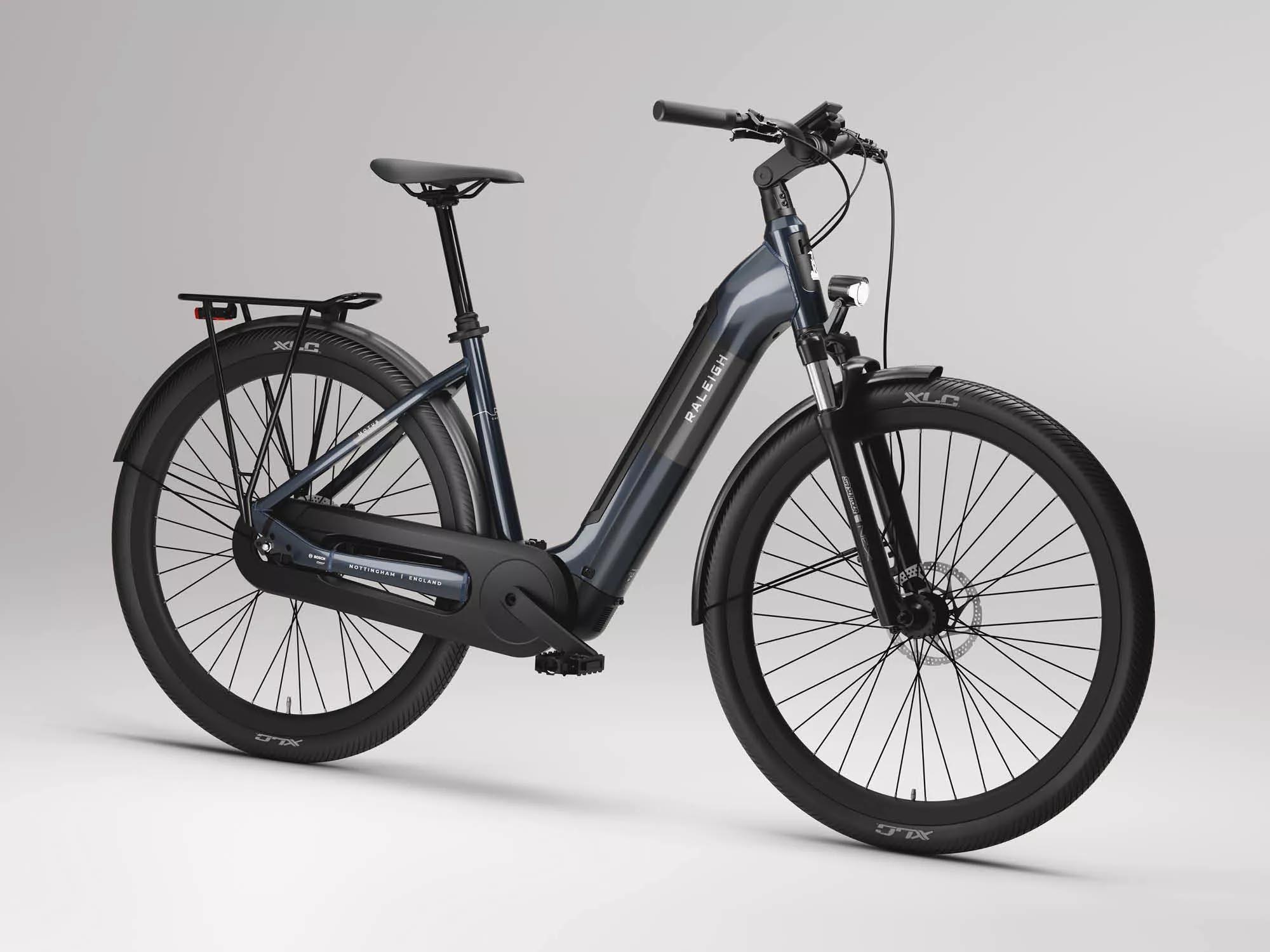 Raleigh Motus Hub Night Blue Electric Hybrid Bike - XS, S, M, L Frames