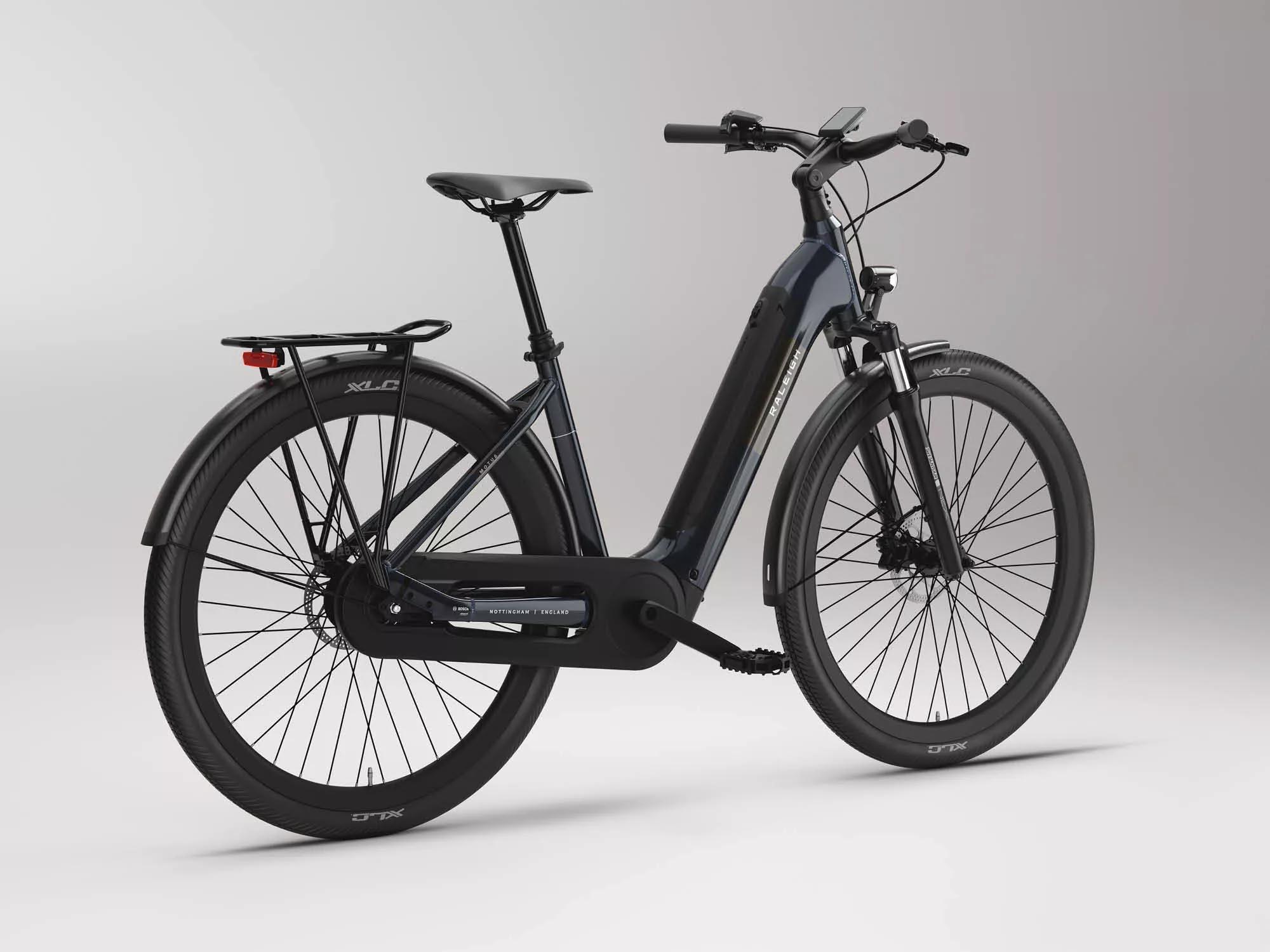 Raleigh Motus Hub Night Blue Electric Hybrid Bike - XS, S, M, L Frames