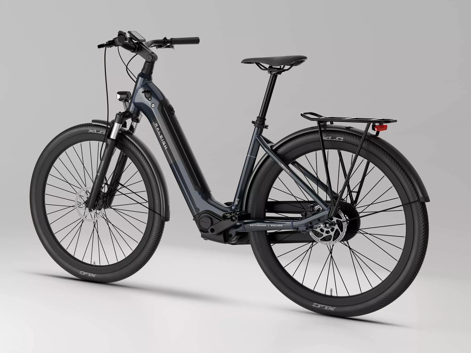 Raleigh Motus Hub Night Blue Electric Hybrid Bike - XS, S, M, L Frames