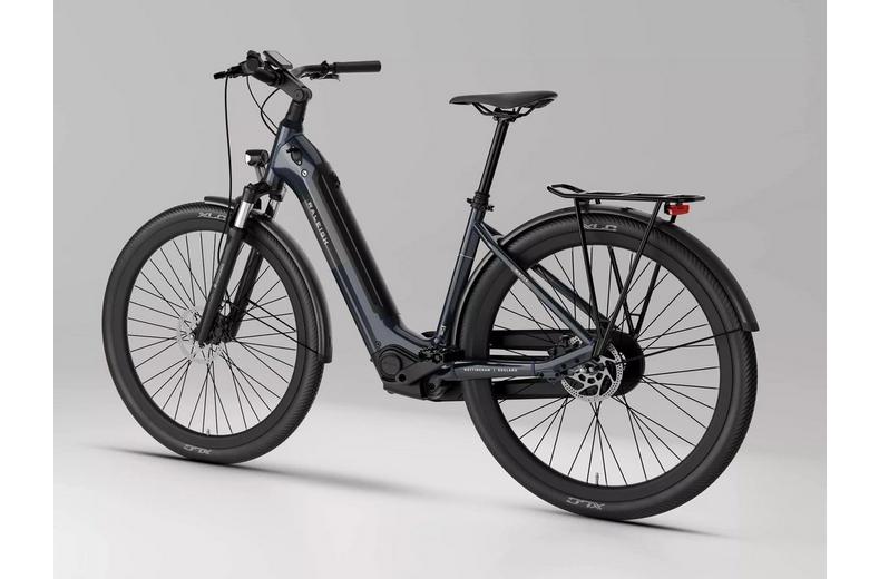 Raleigh Motus Hub Night Blue Electric Hybrid Bike - XS, S, M, L Frames Raleigh Motus Hub Night Blue Electric Hybrid Bike - XS, S, M, L Frames