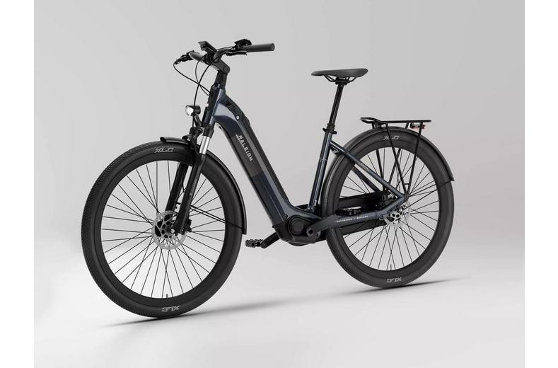 Raleigh Motus Hub Night Blue Electric Hybrid Bike - XS, S, M, L Frames Raleigh Motus Hub Night Blue Electric Hybrid Bike - XS, S, M, L Frames