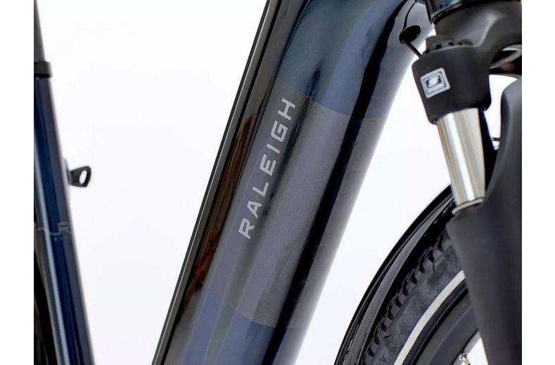 Raleigh Motus Hub Night Blue Electric Hybrid Bike - XS, S, M, L Frames Raleigh Motus Hub Night Blue Electric Hybrid Bike - XS, S, M, L Frames