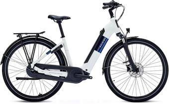 Raleigh Motus Hub Sparkling White Electric Hybrid Bike - XS Frame