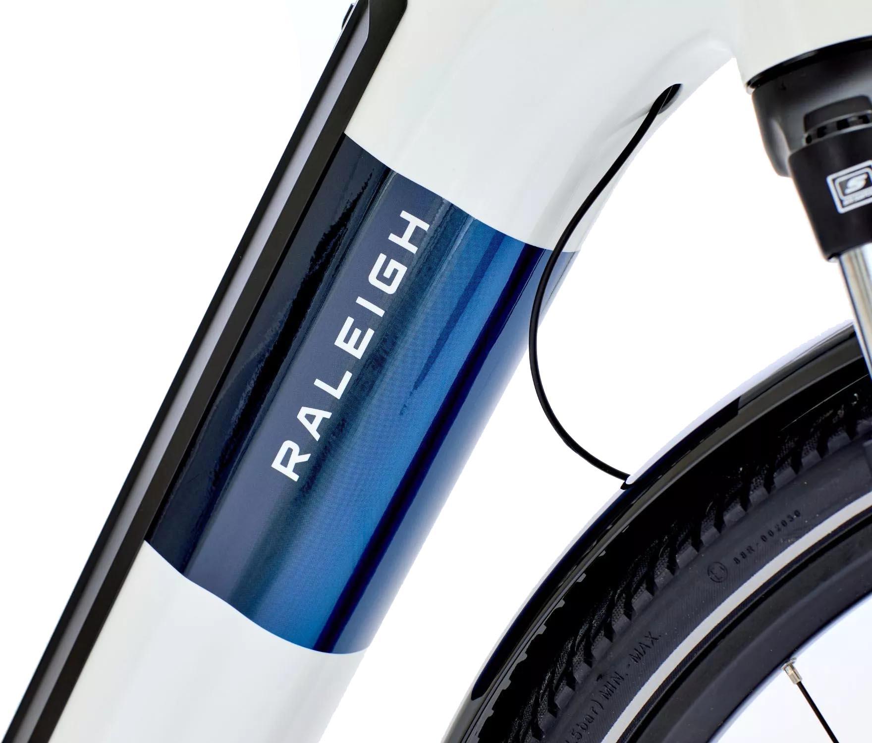 Raleigh Motus Hub Sparkling White Electric Hybrid Bike - XS, S, M, L Frames