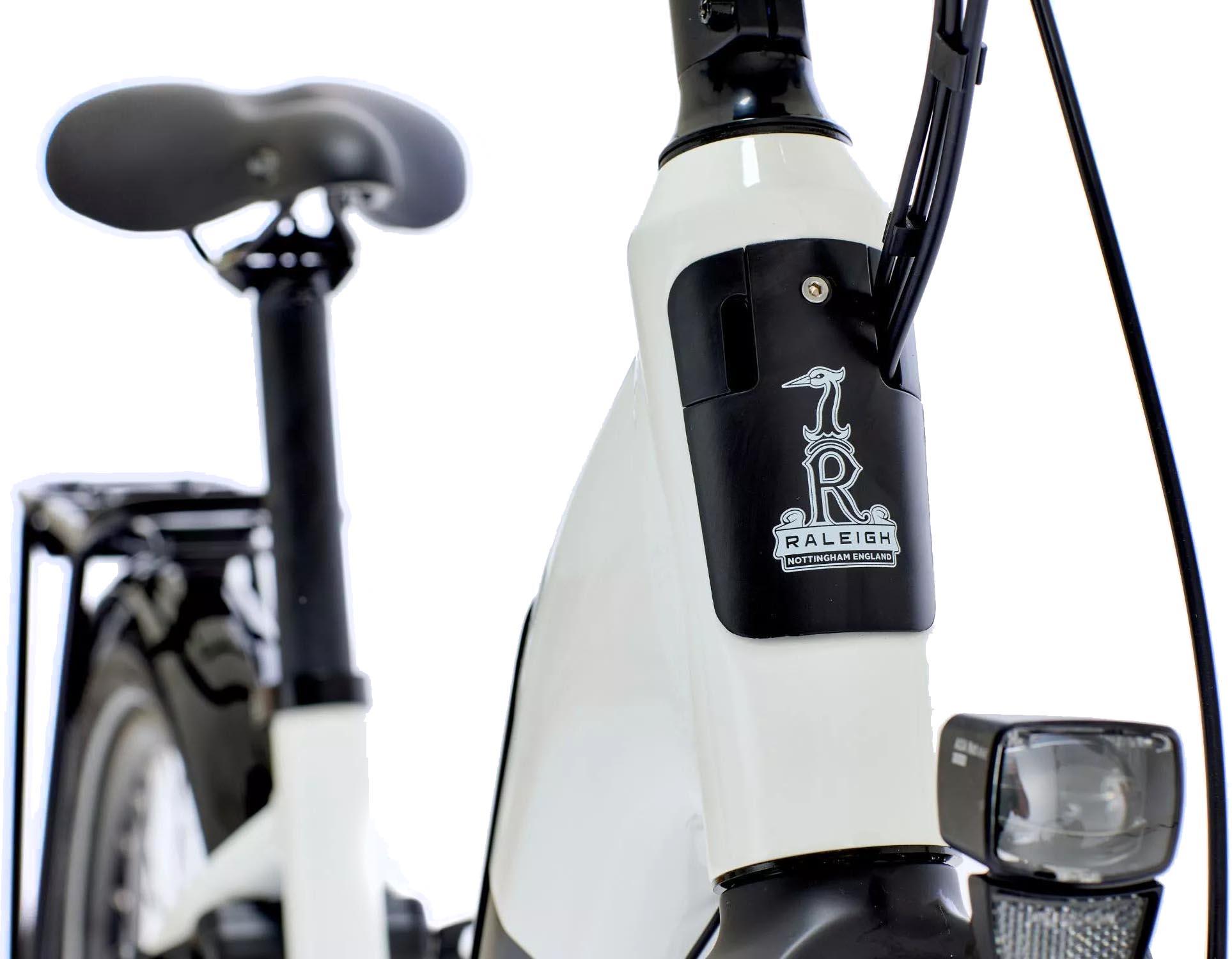 Raleigh Motus Hub Sparkling White Electric Hybrid Bike - XS, S, M, L Frames