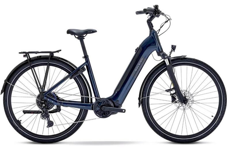 Raleigh Motus Night Blue Electric Hybrid Bike - XS, S, M, L Frames Raleigh Motus Night Blue Electric Hybrid Bike - XS, S, M, L Frames