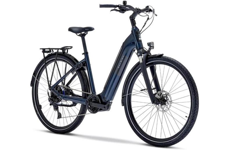 Raleigh Motus Night Blue Electric Hybrid Bike - XS, S, M, L Frames Raleigh Motus Night Blue Electric Hybrid Bike - XS, S, M, L Frames