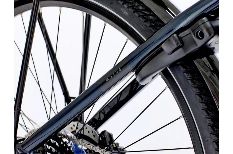 Raleigh Motus Night Blue Electric Hybrid Bike - XS, S, M, L Frames Raleigh Motus Night Blue Electric Hybrid Bike - XS, S, M, L Frames