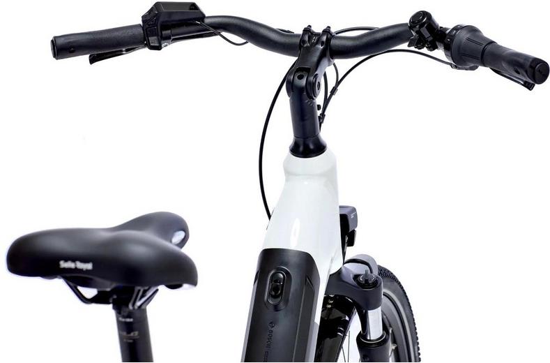 Raleigh Motus Sparkling White Electric Hybrid Bike - M Frame Raleigh Motus Sparkling White Electric Hybrid Bike - M Frame