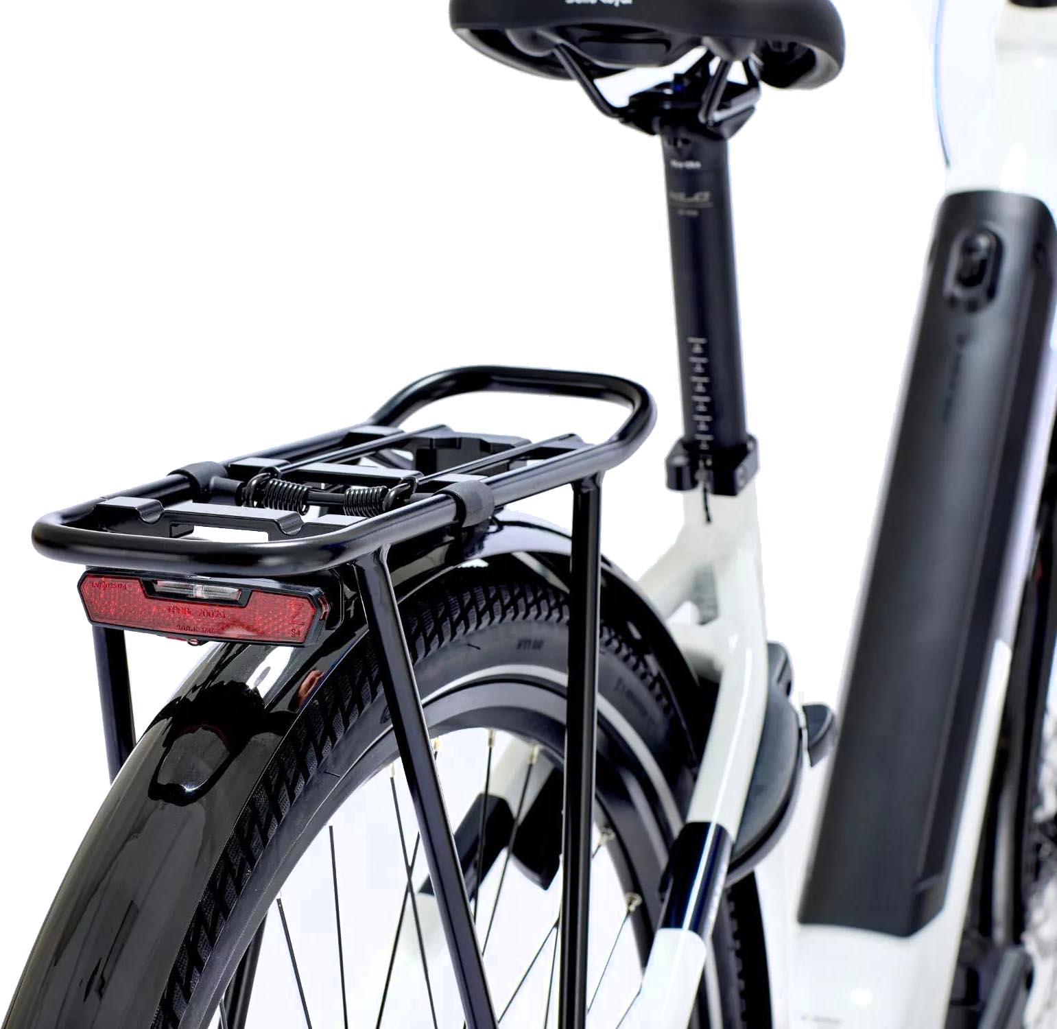 Raleigh Motus Sparkling White Electric Hybrid Bike - M Frame