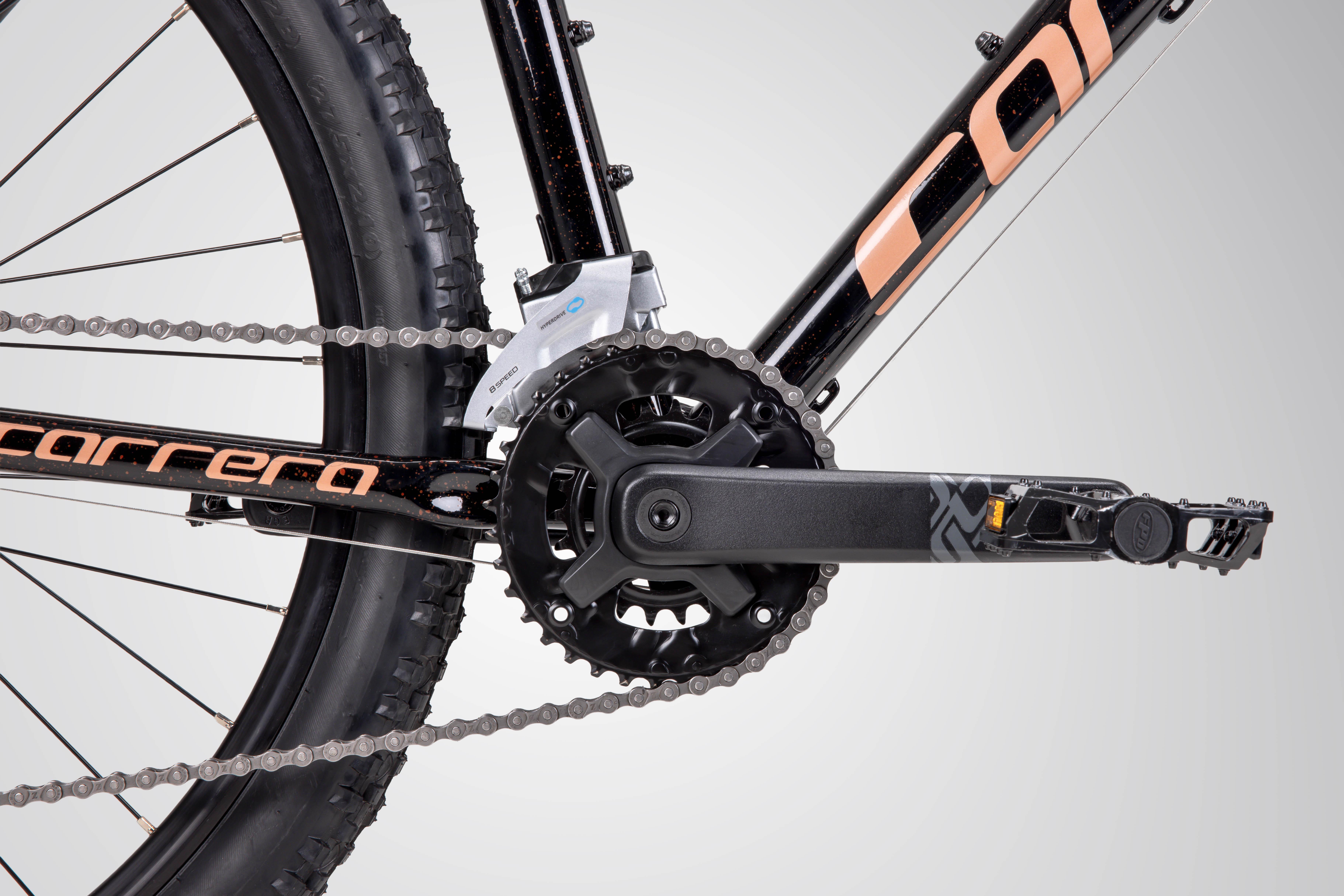 Carrera Vengeance Mens Mountain Bike - Limited Edition Black & Gold - XS, S, M, L, XL Frames