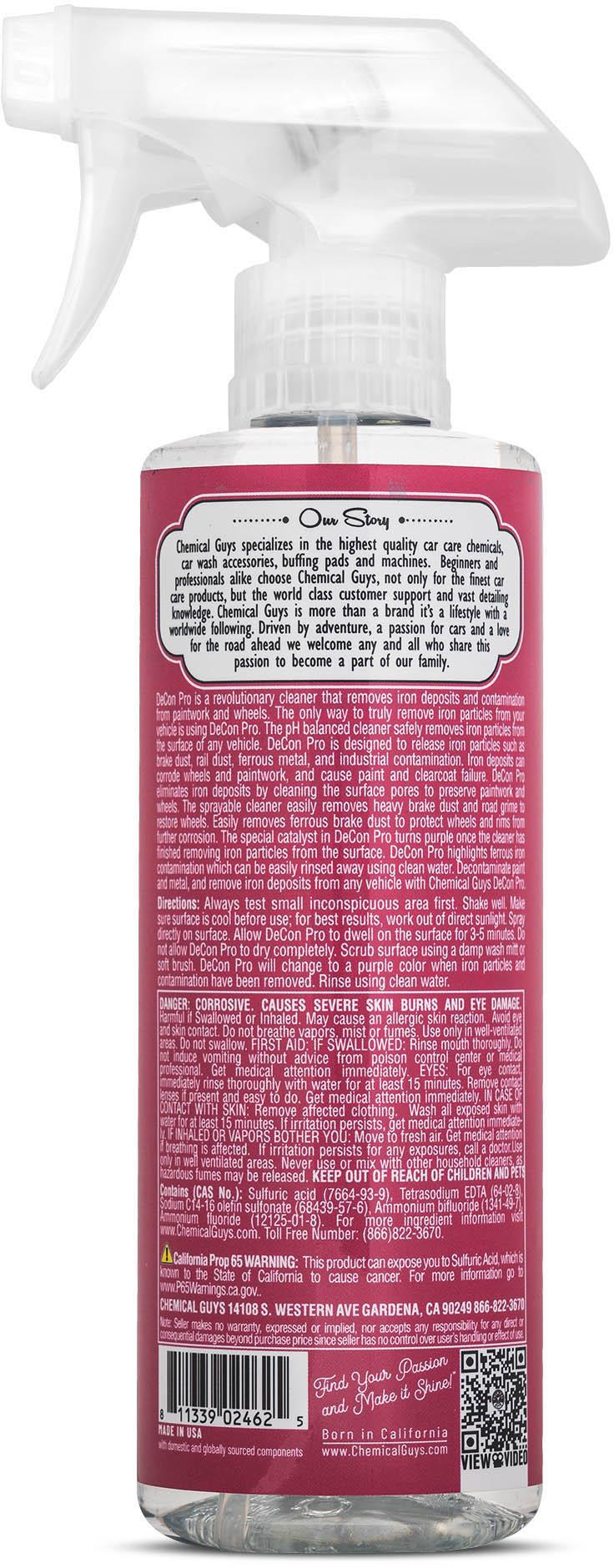 Chemical Guys Iron Remover 