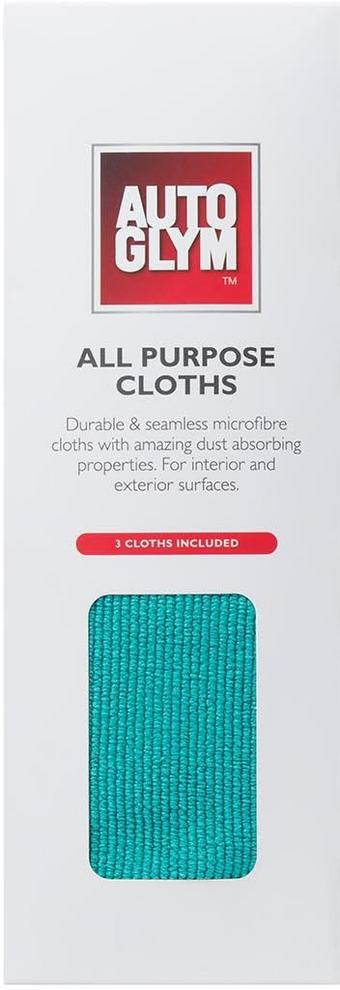 Autoglym All Purpose Cloths 3 pack