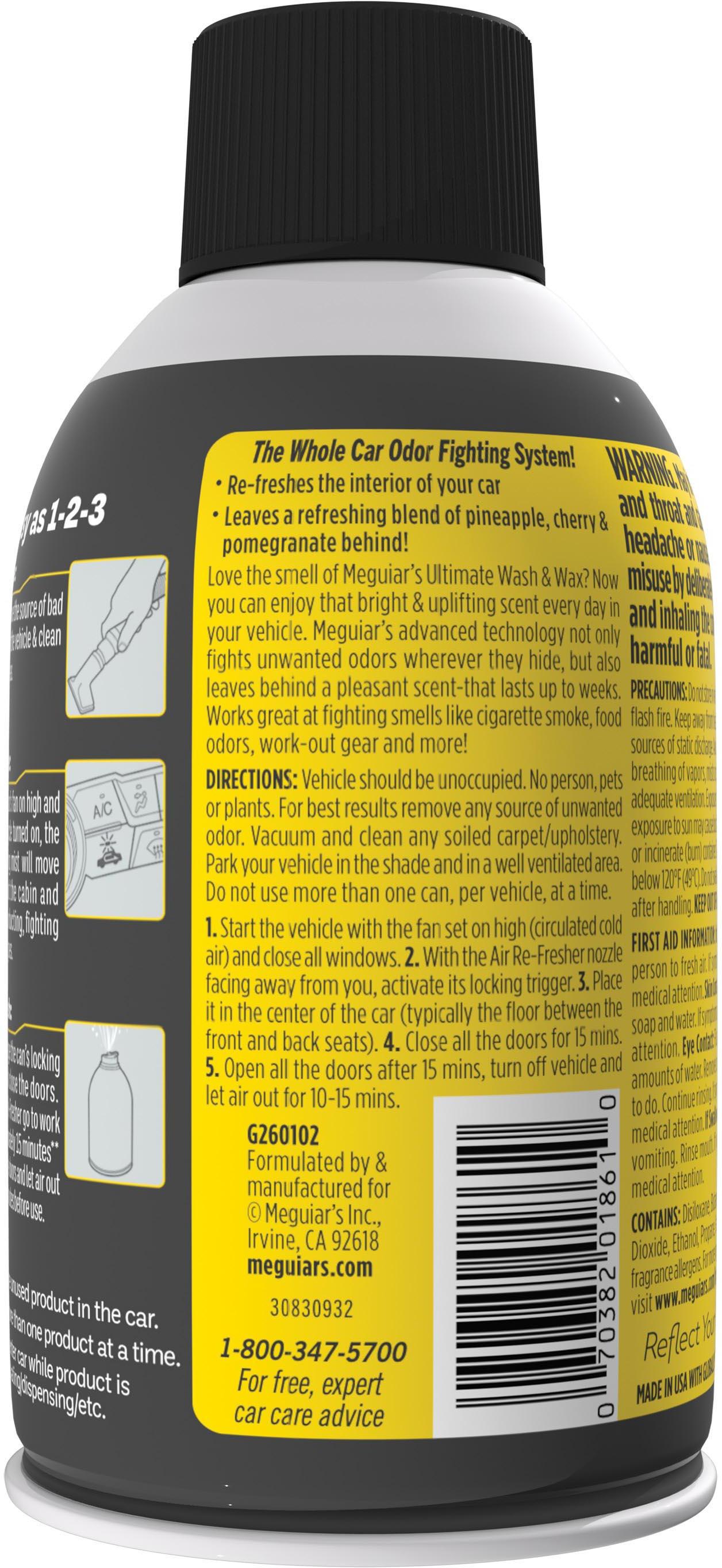 Meguiar's Ultimate Scent Air Freshener